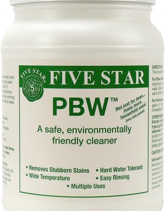 PBW 4 LB CLEANSER - Powdered Brewery Wash - Factory Pack Jar