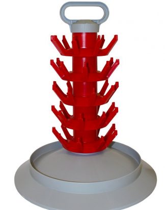 BOTTLE TREE 45 Seat FOR DISPLAY OR DRYING OF BEER, WINE, or SODA BOTTLES