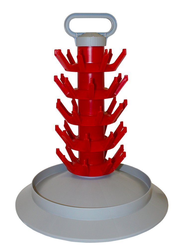 BOTTLE TREE 45 Seat FOR DISPLAY OR DRYING OF BEER, WINE, or SODA BOTTLES