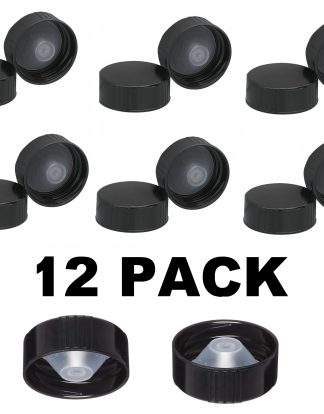 POLYSEAL CONE SEAL SCREW CAPS 28/400 For Wine and Boston Round Bottles 28mm POLY SEAL 28/400 CT Continuous Thread Closure