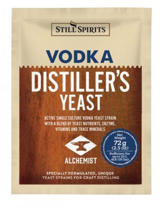 Still Spirits Vodka Distiller's Yeast with Amyloglucosidase 72g 15% ABV
