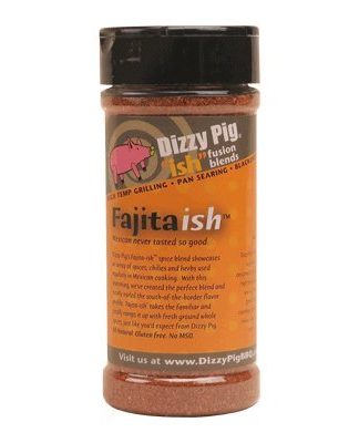 Dizzy Pig Fajita-ish Fusion Blend Mexican Seasoning Spice and BBQ Rub - 8 oz