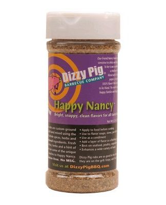 Dizzy Pig Happy Nancy Mild Seasoning Spice Blend and BBQ Rub - 8 oz