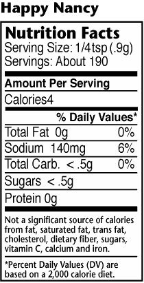 Dizzy Pig Happy Nancy Mild Seasoning Spice Blend and BBQ Rub - 8 oz - Image 2
