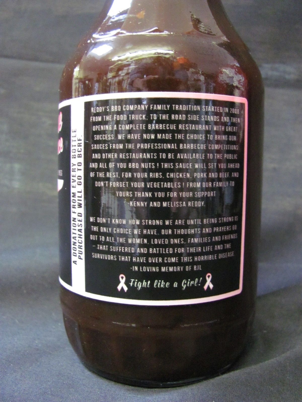 BAR-B-Q SAUCE REDDY'S COMPETITION BBQ SAUCE FOR AWARD WINNING BARBECUE WET SAUCE - Image 4