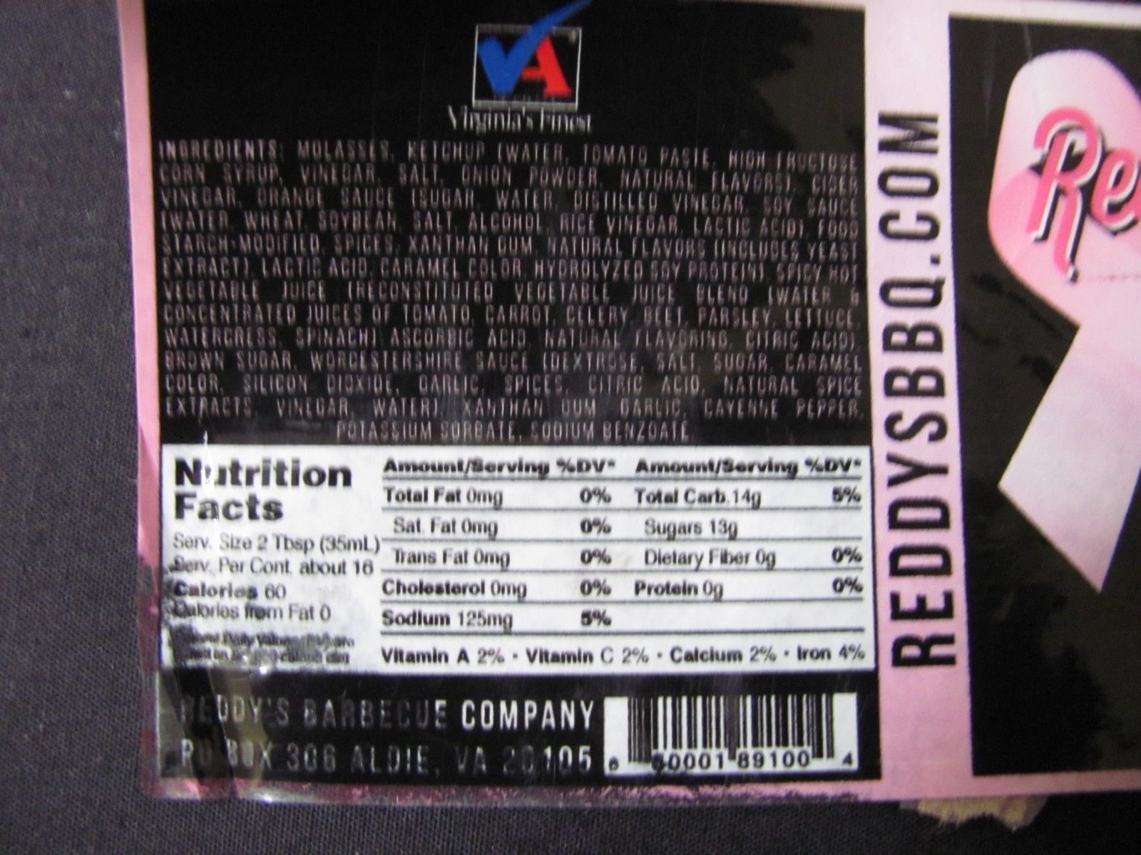 BAR-B-Q SAUCE REDDY'S COMPETITION BBQ SAUCE FOR AWARD WINNING BARBECUE WET SAUCE - Image 10
