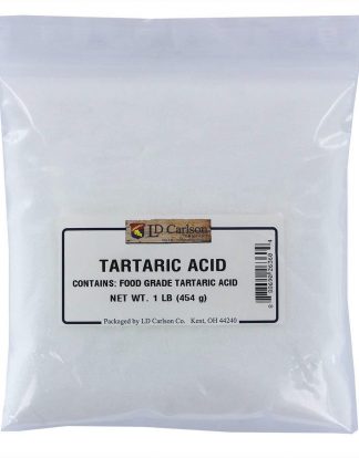 TARTARIC ACID 1LB FOOD GRADE FOR WINEMAKING SODA CHEESE BAKING ICING COSMETICS