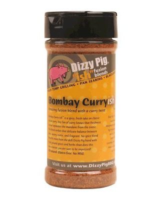 Dizzy Pig Bombay Curry-ish Fusion Blend Seasoning and BBQ Rub - 8 oz - Indian Curry Powder Spice Blend