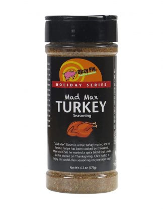 Dizzy Pig BBQ 'Mad Max' BARBECUE Turkey Rub - 6.2 oz AVAILABLE IN SEASON ONLY