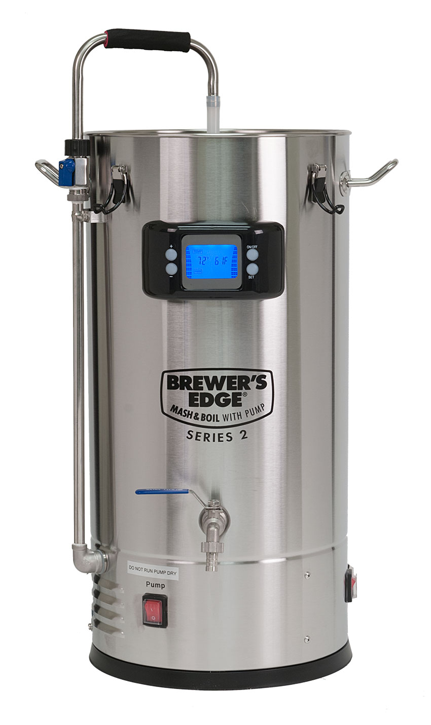 Brewer's Edge SERIES 2 MASH AND BOIL With Pump V2 Programmable Electric All-In-One Brewing Kettle - FREE SHIPPING in CONUS