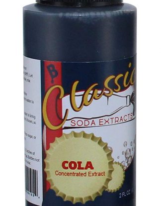 Brewer's Best Classic Soda Extracts: COLA 2oz MAKES 4 GALLONS