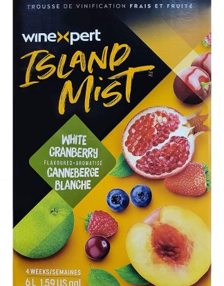 AFFILIATE PRODUCT Island Mist White Cranberry Pinot Gris Wine Kit by Winexpert