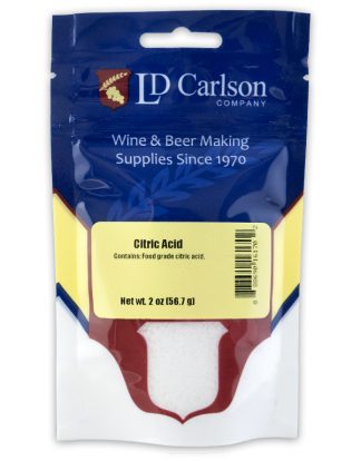 CITRIC ACID LD Carlson 2oz SMALL POUCH