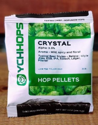 HOPS US CRYSTAL HOP PELLETS 1oz US Hop Pellets for Home Brewed Beer