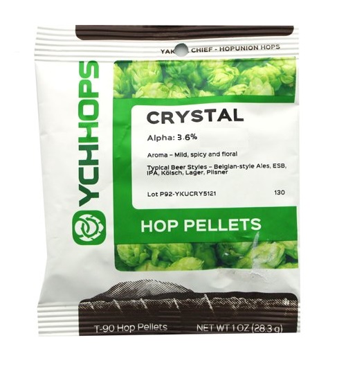 HOPS US CRYSTAL HOP PELLETS 1oz US Hop Pellets for Home Brewed Beer - Image 2