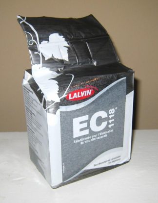 EC-1118 WINE YEAST 500g Bulk Pack for High Alcohol Fermentations 500 GRAM BRICK (~17 ounces)