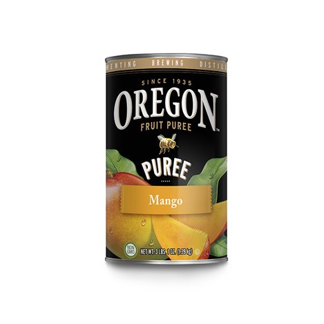 MANGO PUREE Oregon Fruit Products 3 Lbs Tin (Formerly Vintner's Harvest)