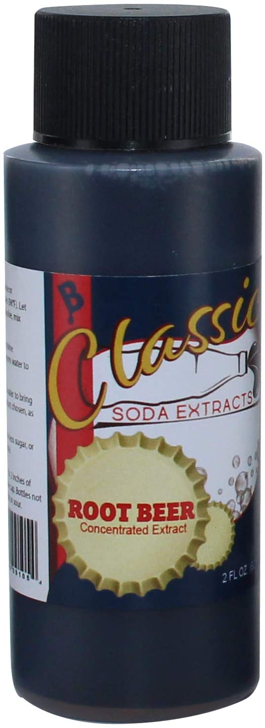 Brewer's Best Classic Soda Extracts: Root Beer 2oz MAKES 4 GALLONS
