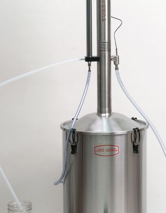 WHISKEY STILL T-500 ELECTRIC BOILER AND FRACTIONATING COLUMN CONDENSER - Complete Ready To Cook System - FREE SHIPPING (CONUS) FREE SHIPPING