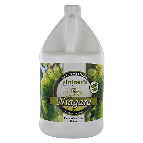 Vintner's Best Niagara Grape Wine Base -128 oz. Jug Makes 5 Gallons - Image 3