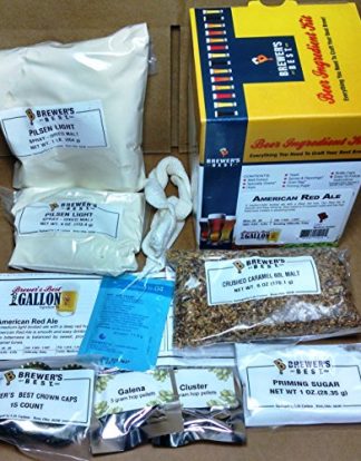 AMERICAN RED ALE Beer Kit Brewers Best One Gallon Home Brew Beer Ingredient Kit