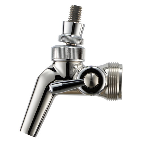 Perlick 650SS Flow Control Forward Sealing Beer Faucet - Stainless Steel
