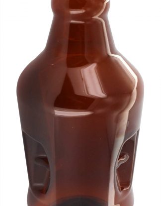DISCONTINUED 64 oz Amber Growler PET Plastic with Cap - PERFECT WHERE GLASS IS NOT ALLOWED