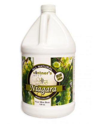 Vintner's Best Niagara Grape Wine Base -128 oz. Jug Makes 5 Gallons