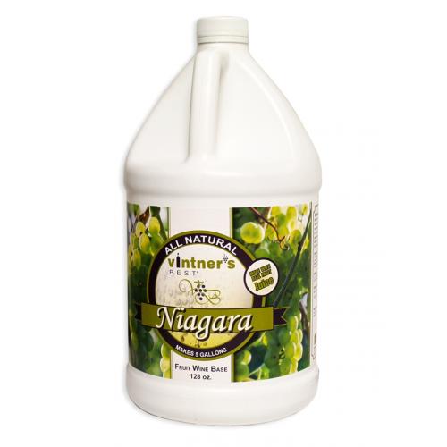 Vintner's Best Niagara Grape Wine Base -128 oz. Jug Makes 5 Gallons