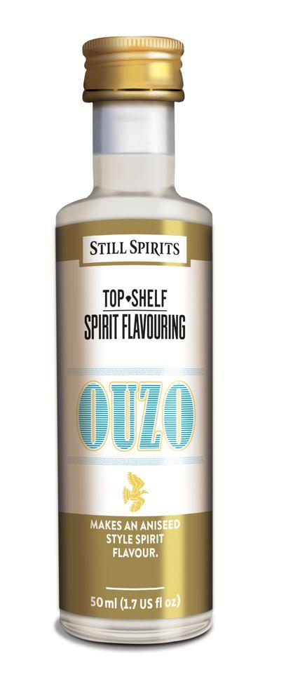 OUZO Greek Still Spirits Top Shelf Flavoring Essence - Flavors 2.25L of Neutral Alcohol