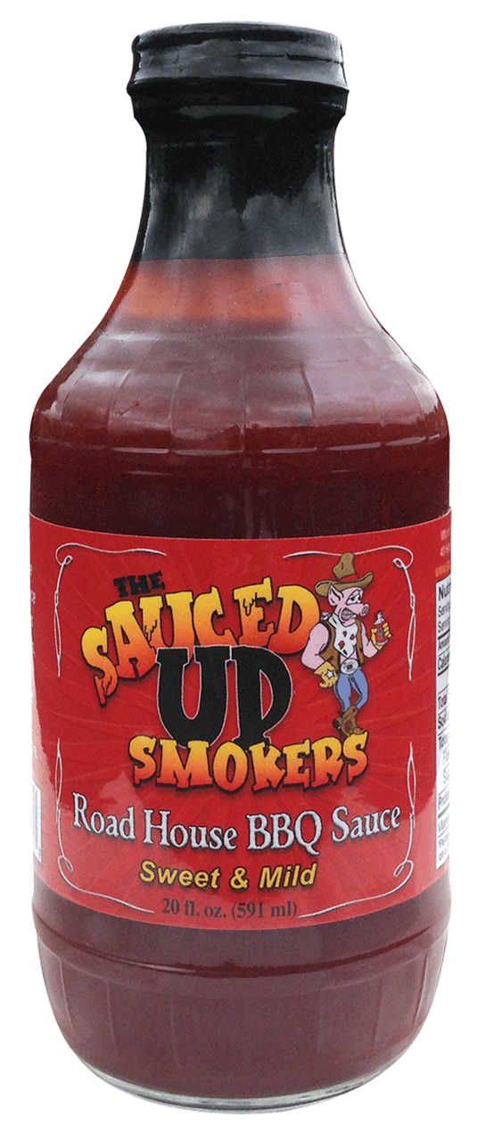 ROAD HOUSE BBQ Sauce 20oz Bottle KC Style from The Sauced Up Smokers - Carbondale Illinois