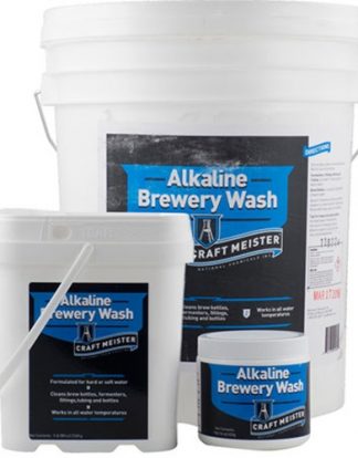 CraftMeister Alkaline Brewery Wash: 1LB Tub For BURNED ON CRAP AND CARBON