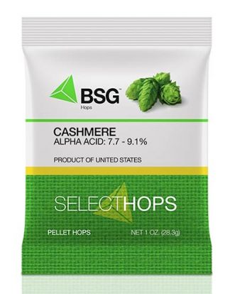 CASHMERE Hop Pellets 1oz Dual Purpose Hops – Complex and Fruity – A UNIQUE Stunner!