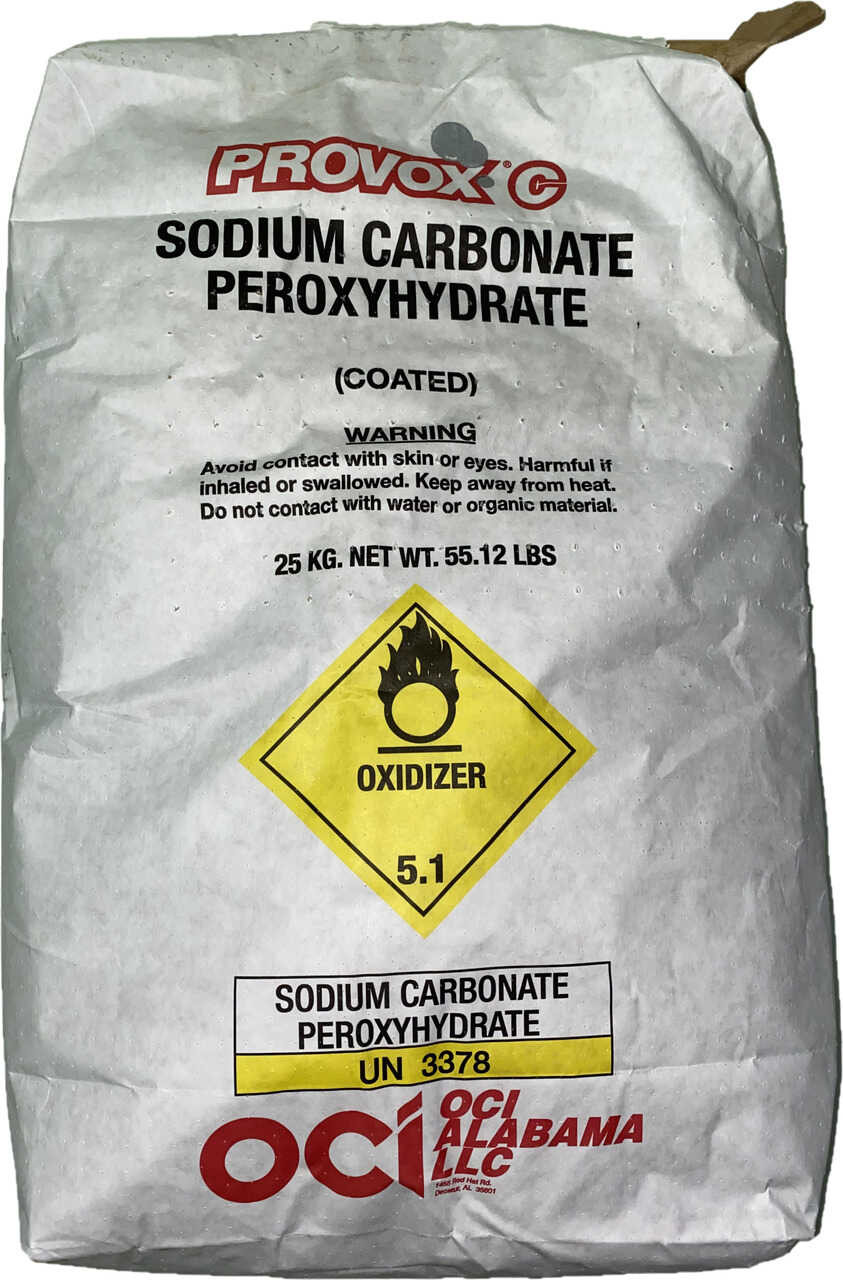 55LB PROVOX SODIUM PERCARBONATE Peroxthydrate Oxygen Peroxide Cleanser Santizer NSF/ANSI 60 ($50 OFF IN STORE) - Image 5