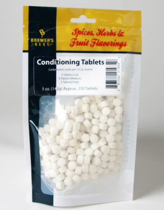 CARBONATION TABLETS Brewer's Best Conditioning Tablets 250 Count