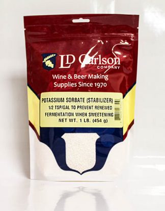 WINE STABILIZER 1 lb. Potassium Sorbate Preservative Food Grade for Beer and Wine Making