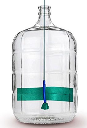 CARBOY BRUSH DRILL MOUNTED Clean Bottle Express for Cleaning Carboys/Corny Kegs