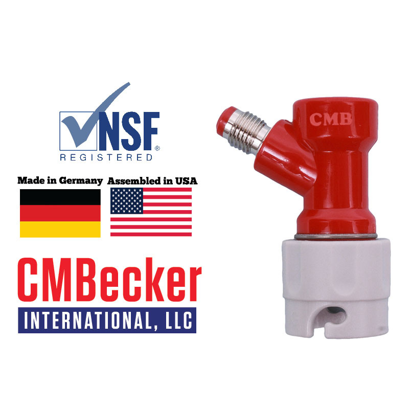 CMB SHORT PIN LOCK Grey Gas Side Disconnect Short Version Kit 1/4 MFL With 5/16 Barb Swivel Nut Set and Clamp