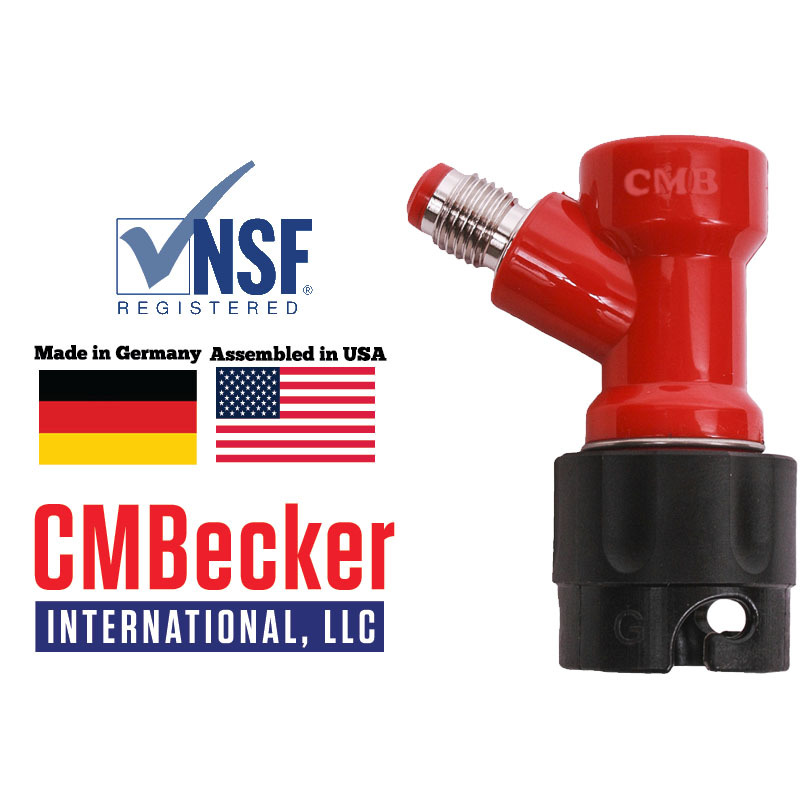 CMB SHORT PIN LOCK Disconnect Short Version Black Liquid Side Kit 1/4 MFL With 1/4 Barb Swivel Nut Set and Clamp