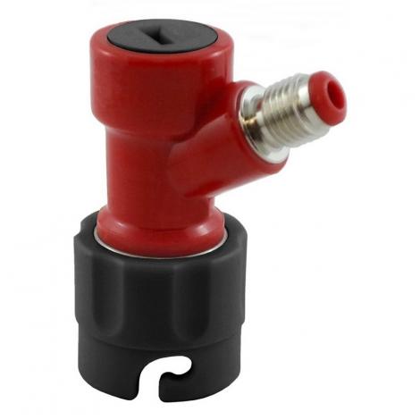 CMB SHORT PIN LOCK Disconnect Short Version Black Liquid Side Kit 1/4 MFL With 1/4 Barb Swivel Nut Set and Clamp - Image 3