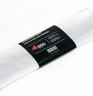 Nylon Sparging Bag for 6.5 Gallon Buckets Fine Mesh Sides Coarse Mesh Bottom BSG 5030