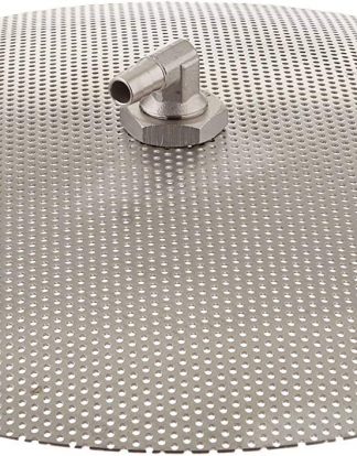 Domed False Bottom (15") ALL Stainless Steel for whole grain brewing KROME C389