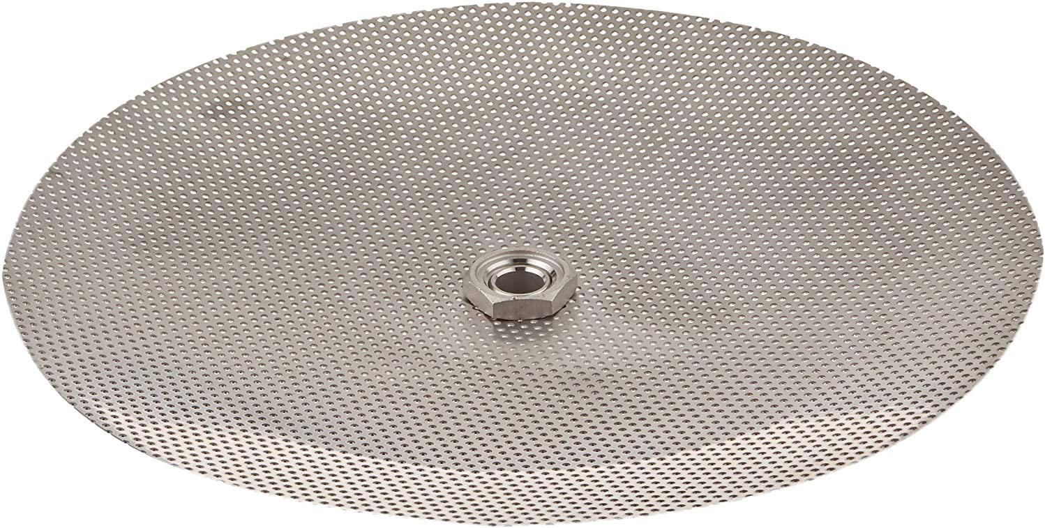 Domed False Bottom (15") ALL Stainless Steel for whole grain brewing KROME C389 - Image 2