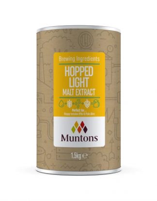 LME MUNTONS HOPPED LIGHT Liquid Malt Extract 1.5kg (3.3 lbs)