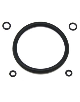 BLACK CORNY KEG O-Ring Gasket Set 5-Piece for Cornelius Home Brew Kegs Ball or Pin Lock Krome C970