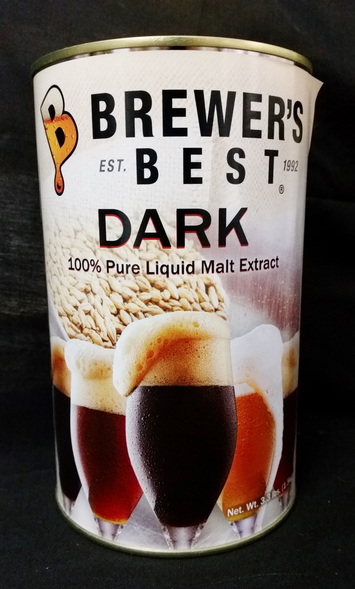 DARK LME Brewer's Best (COOPERS Australian) Liquid Malt Extract 3.3 lb - Image 3