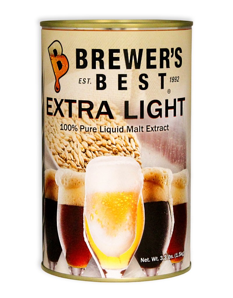 EXTRA LIGHT LME Brewer's Best (COOPERS Australian) Liquid Malt Extract 3.3 lb