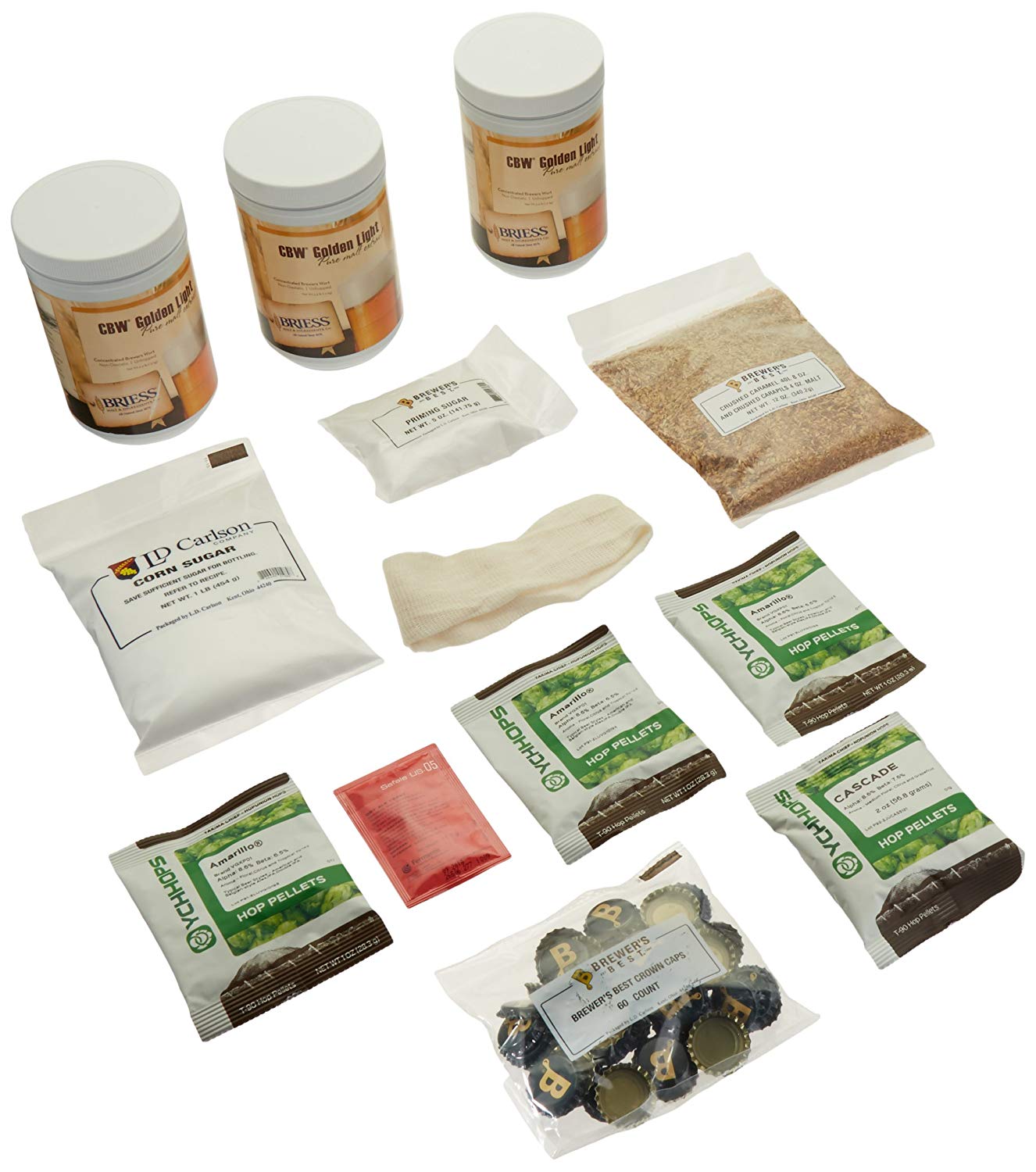 BIG IPA Double India Pale Ale Brewers Best 1035 Double IPA Beer Ingredient Kit - Image 2