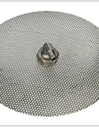 DOMED FALSE BOTTOM (9") ALL stainless steel for whole grain brewing Krome C367