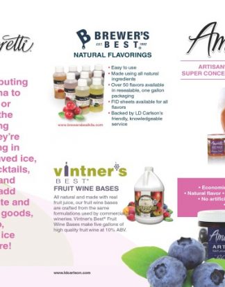 Choose from 20 FLAVORS Amoretti Artisan Pure Fruit Flavoring Purees 8 Oz Jar - Special Order